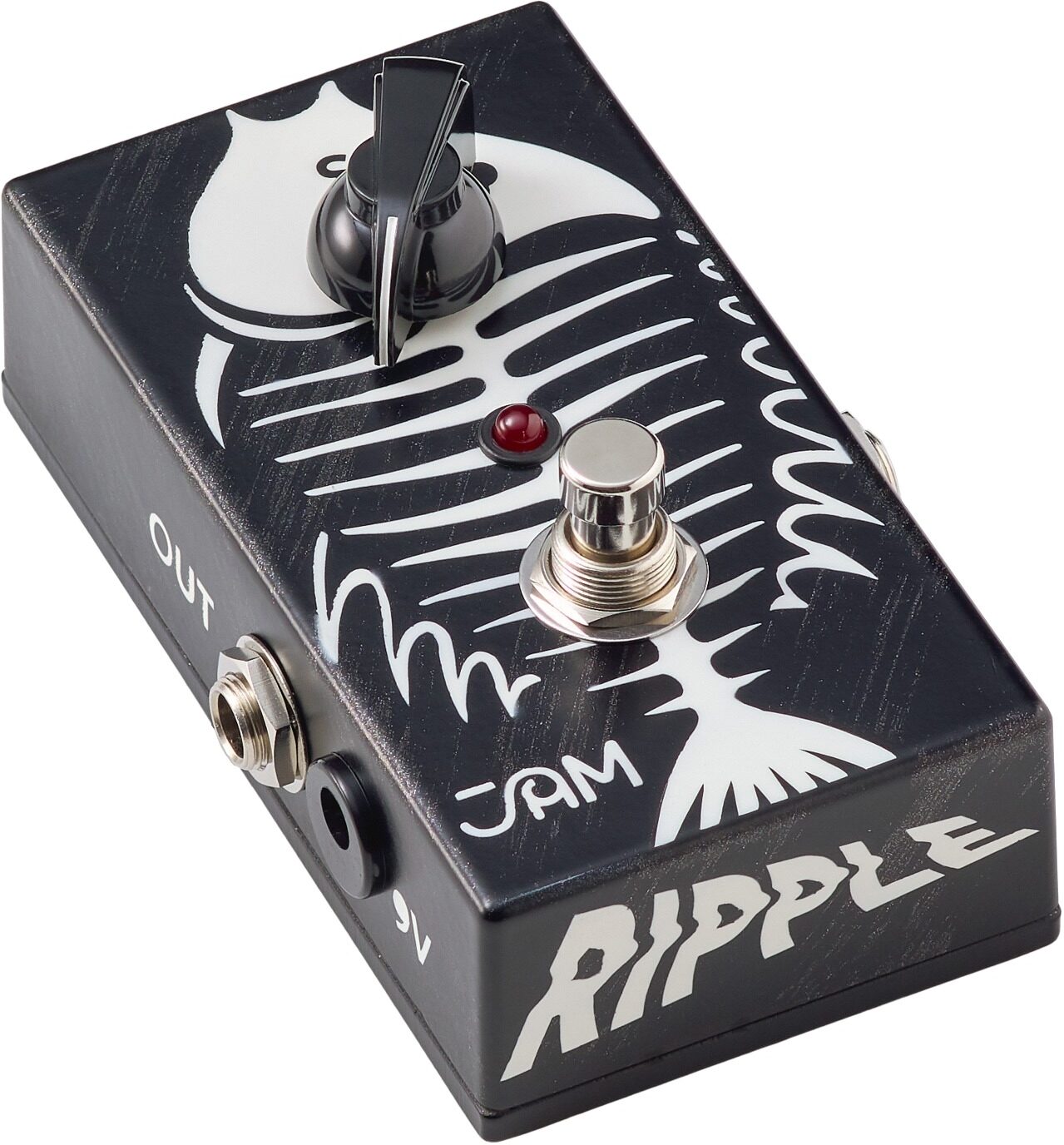 JAM Pedals Ripple Bass Phaser Pedal, Action Position Side