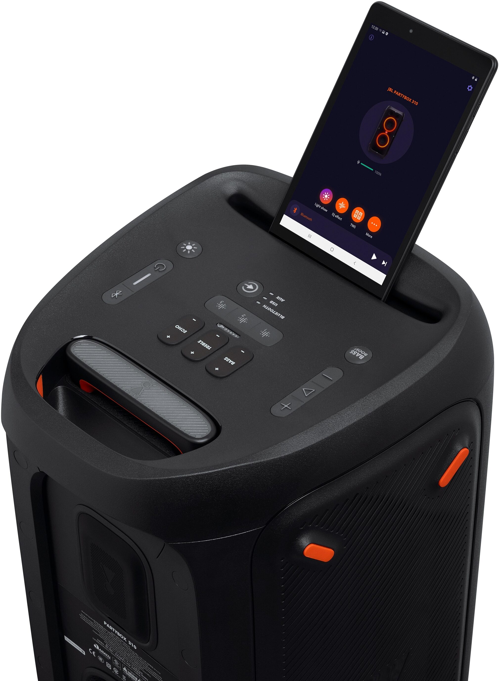 JBL PartyBox 310 Bluetooth Portable Powered PA Speaker, 240 Watts JBL PartyBox 310 Bluetooth Portable Powered PA Speaker, 240 Watts