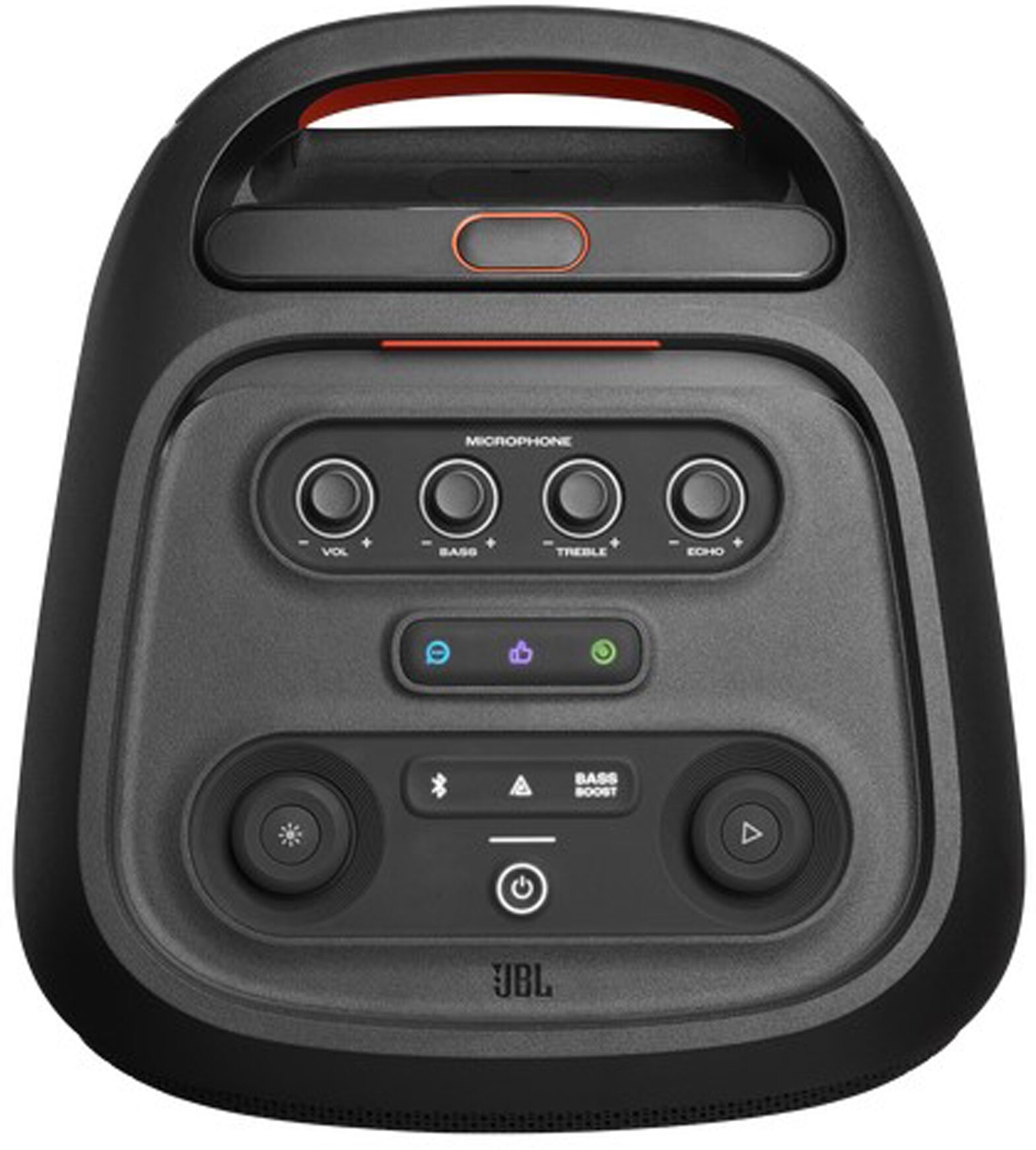JBL PartyBox Stage 320AM Portable PA Party Speaker, New, Action Position Back