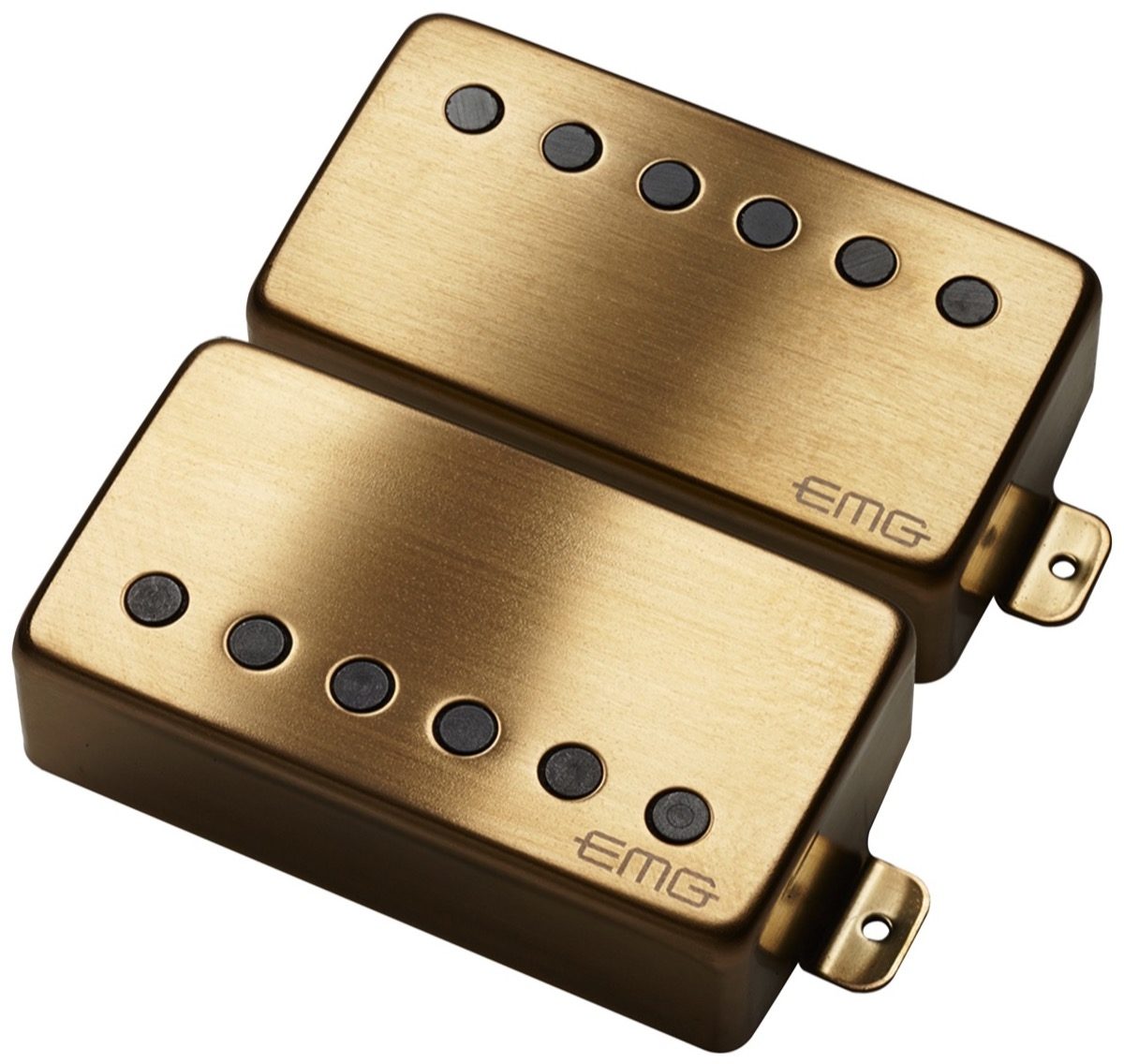 EMG JH Set Custom James Hetfield Signature Pickup Set, Brushed Gold, Main