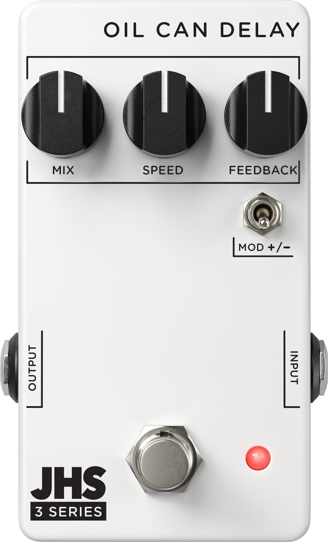 JHS 3 Series Oil Can Delay Pedal, New, Action Position Back