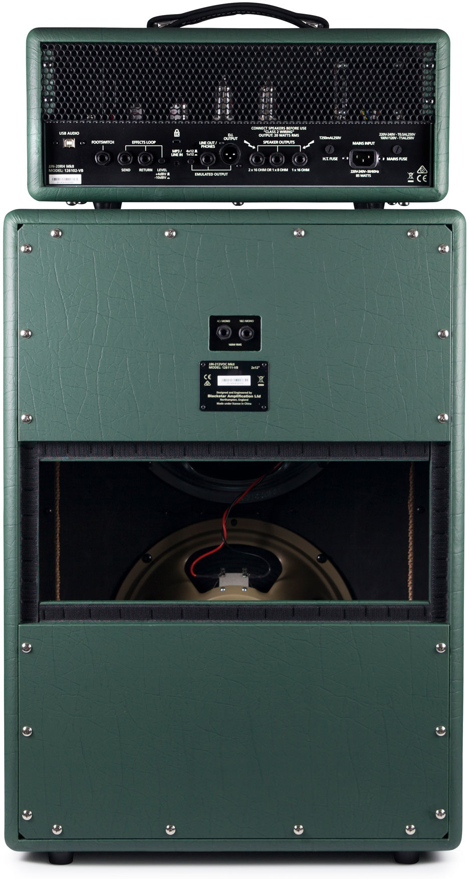 Blackstar Jared James Nichols Guitar Speaker Cabinet (160 Watts, 2x12"), Open Box (Very Good), Action Position Back