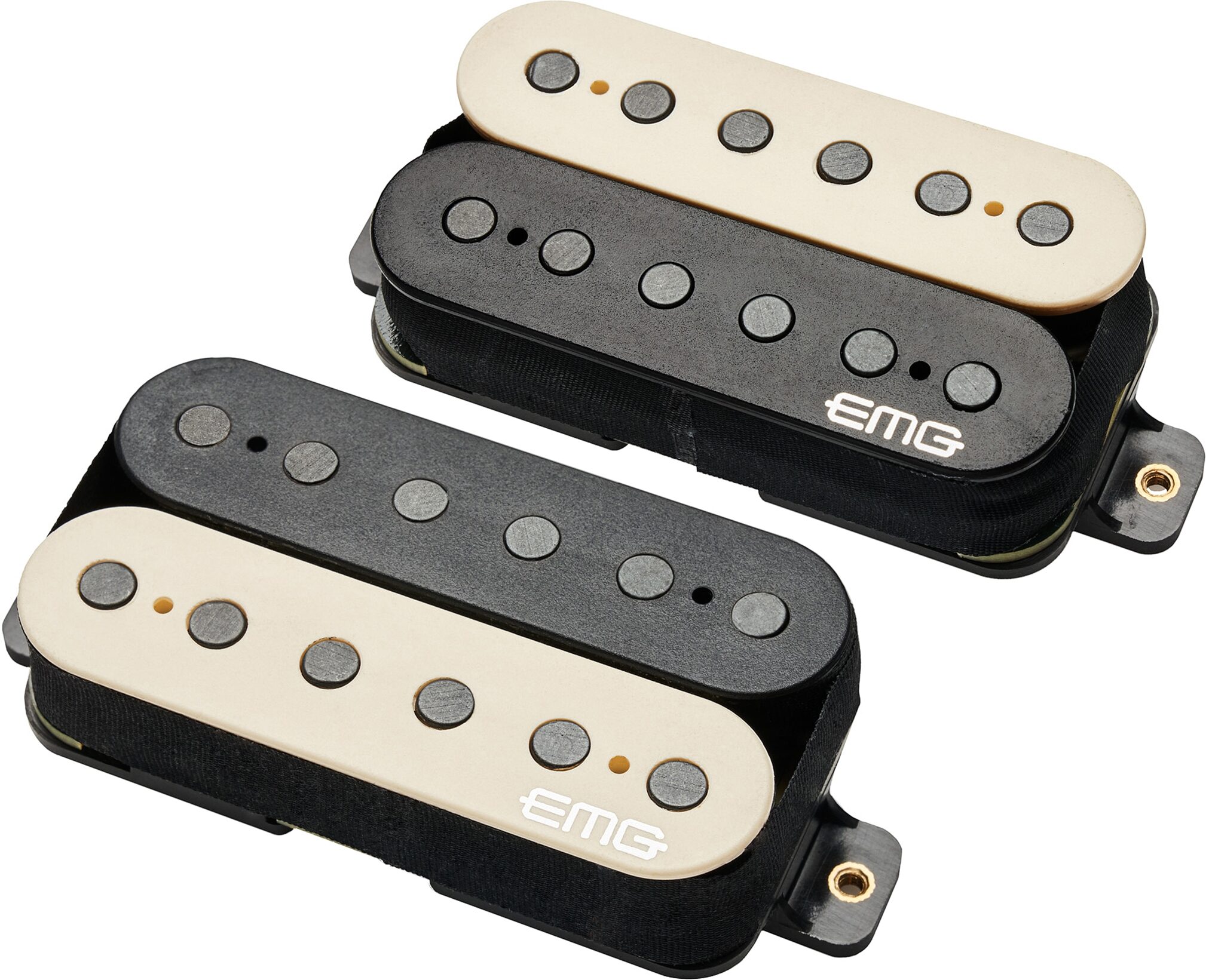 EMG Jim Root Daemonum Signature Pickup Set, Zebra, Standard Spaced, Action Position Back