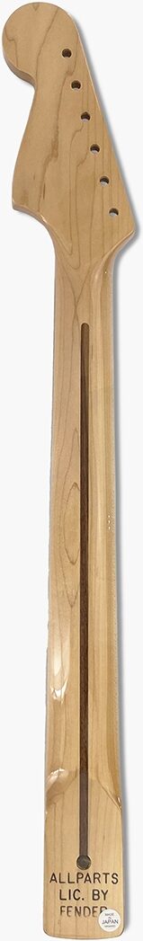 Allparts JZMF-BB 21-Fret Maple Jazzmaster Neck, New, Main Back