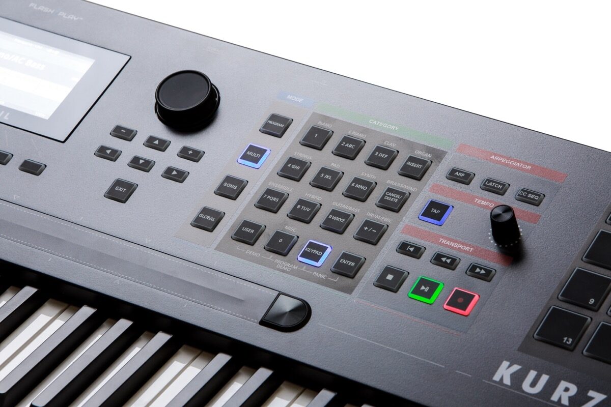 Kurzweil K-2700 Workstation Synthesizer Keyboard, 88-Key, New, view