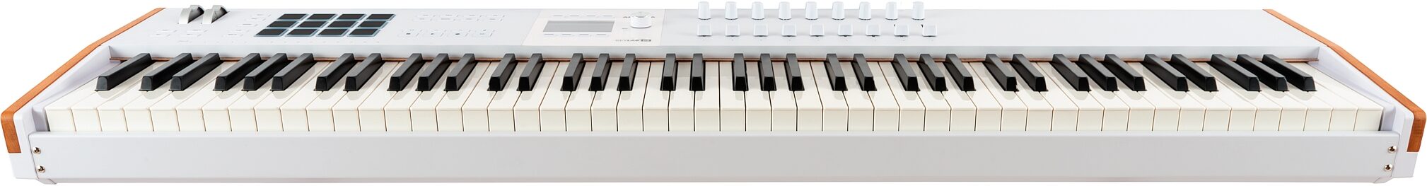 Arturia KeyLab 88 MK3 USB MIDI Controller Keyboard, White, Action Position Back