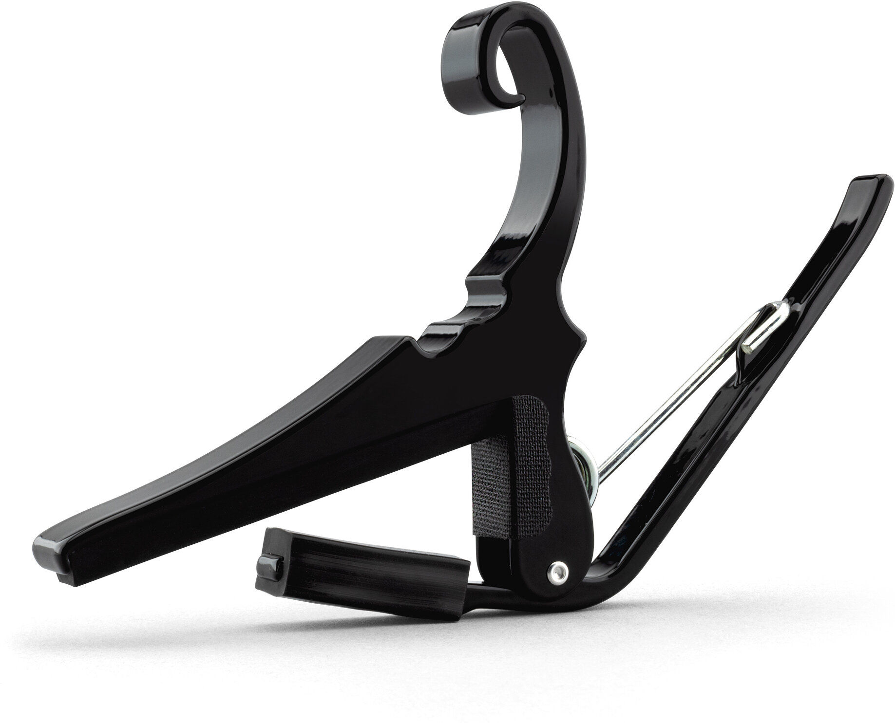 Kyser Quick-Change Classical Capo, Black, Action Position Back