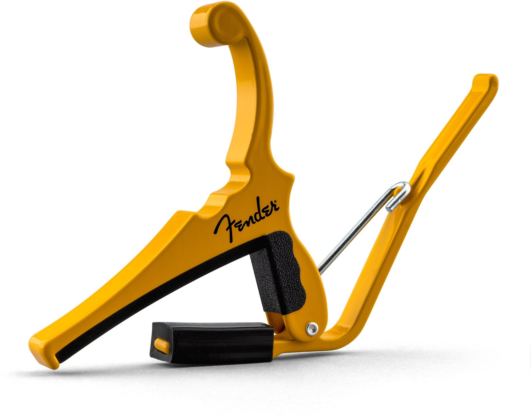 Kyser x Fender Guitar Capo, Butterscotch Blonde, Action Position Back