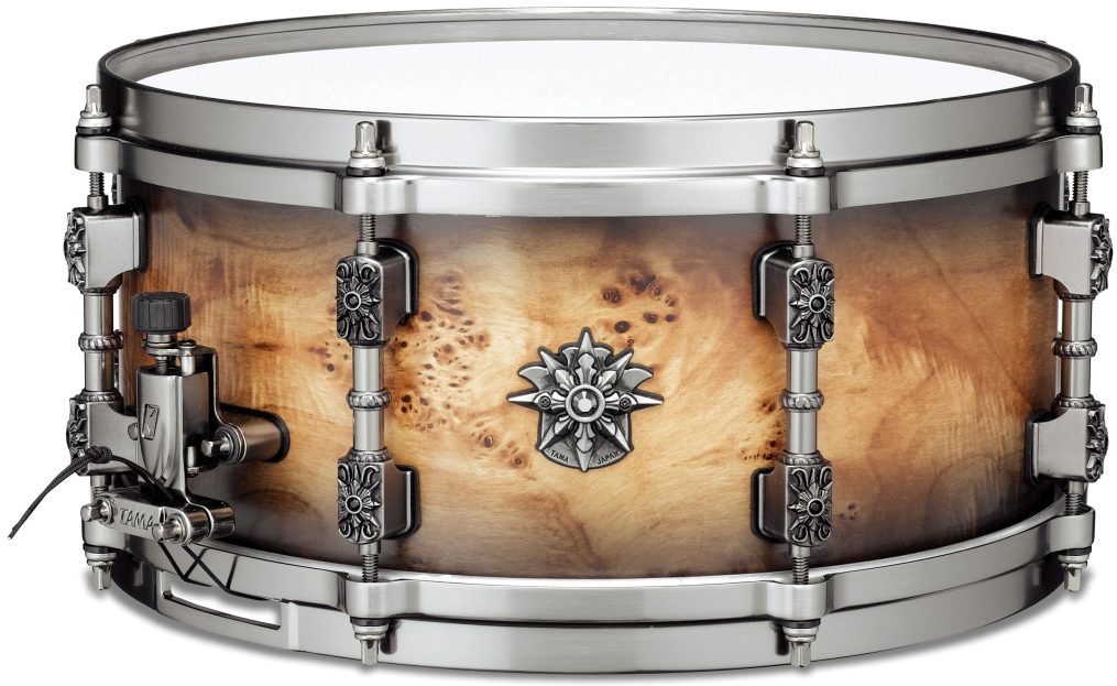 Tama KGM136 Warlord Limited Maple and Mappa Burl Snare Drum