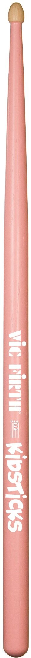 Vic Firth Kid Sized Drumsticks, Pink, Pair, Pink