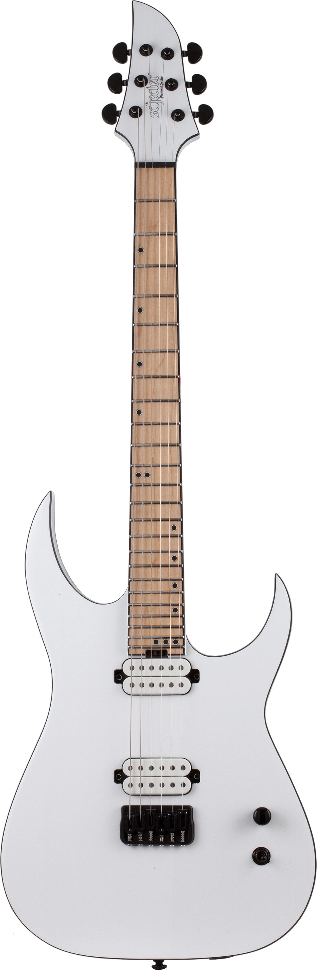 Schecter Keith Merrow KM-6 MKIII Hybrid Electric Guitar, Action Position Back