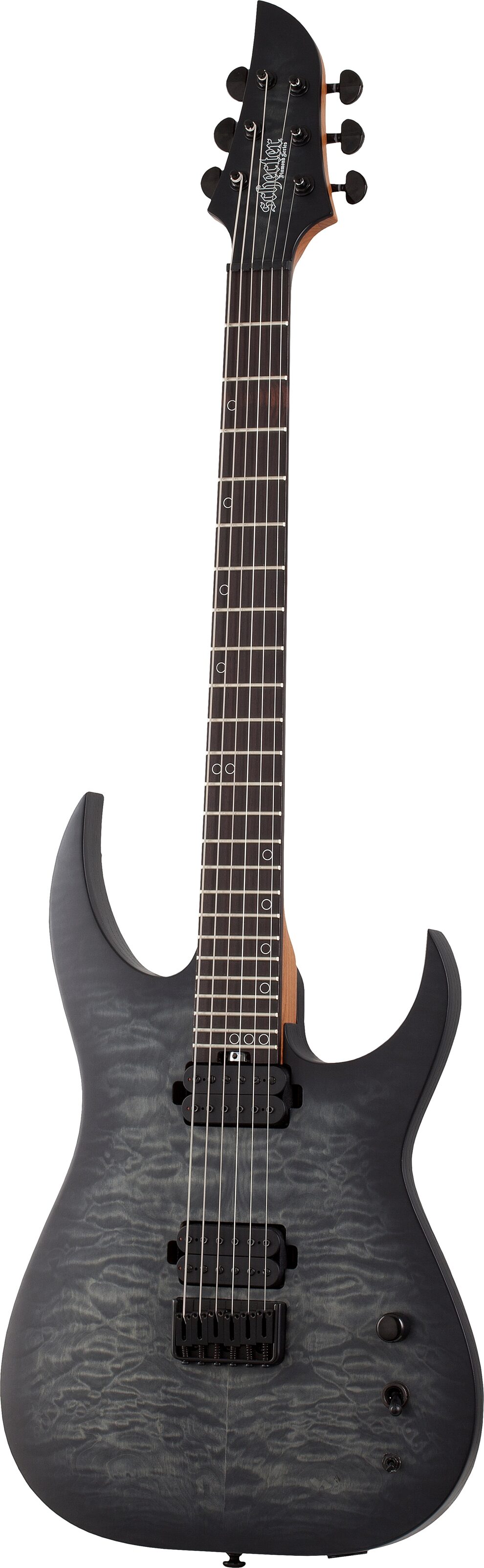 Schecter Keith Merrow KM-6 MKIII Standard Electric Guitar, Action Position Back