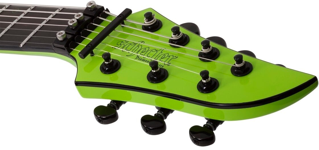 Schecter KM-7 FR-S MkIII Keith Merrow Hybrid Electric Guitar, 7-String, view