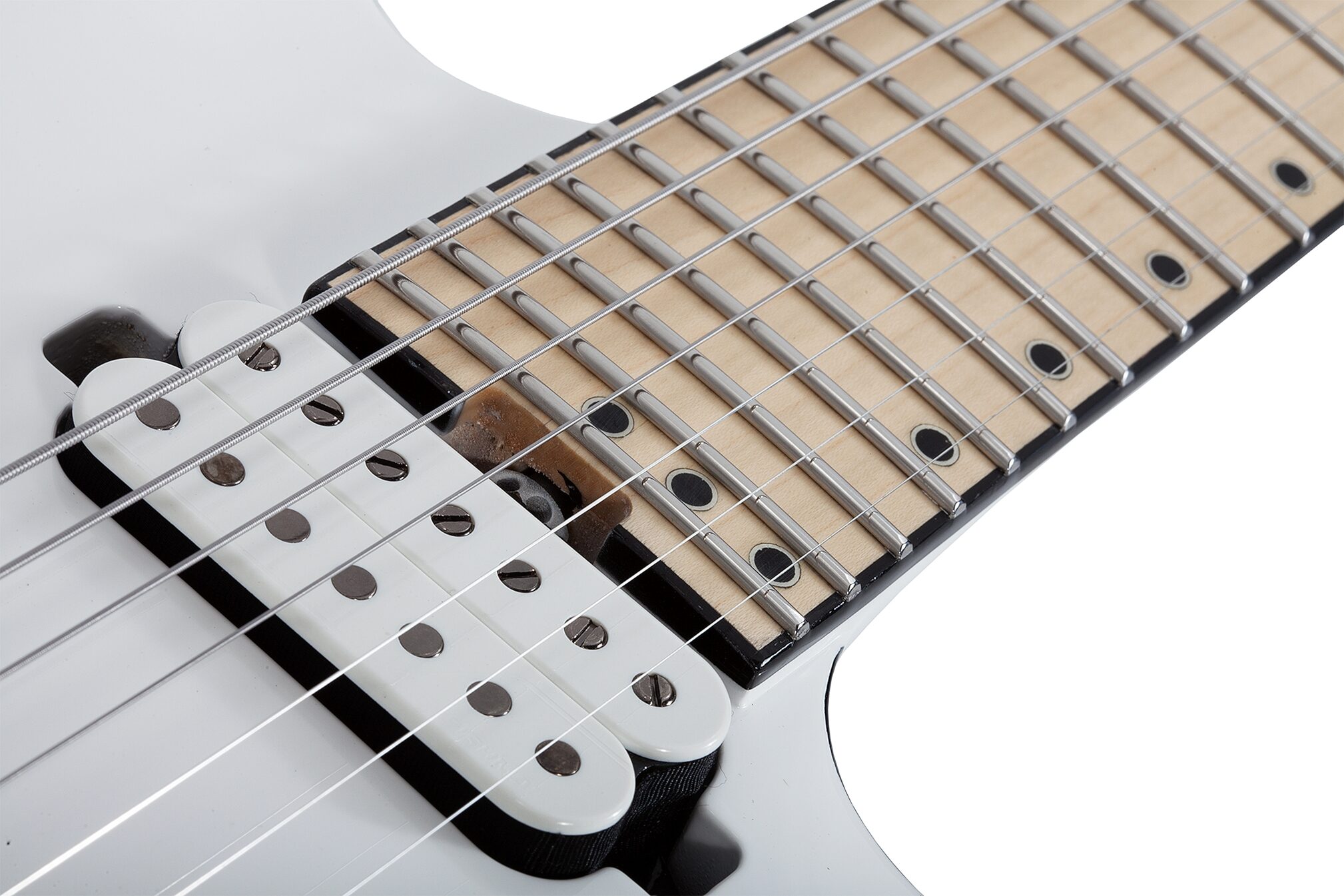 Schecter Keith Merrow KM-7 MKIII Hybrid Electric Guitar, 7-String, Action Position Back