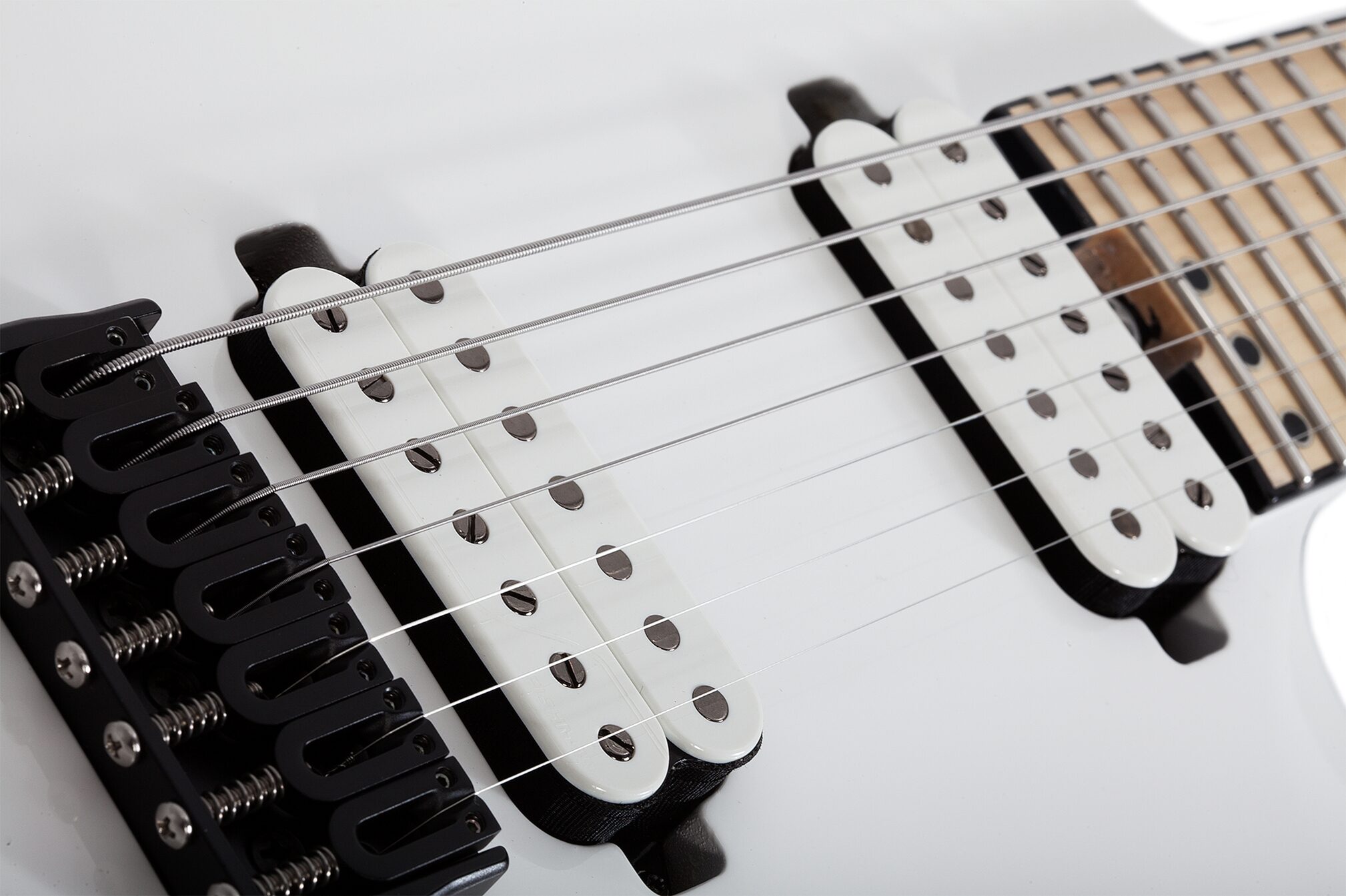 Schecter Keith Merrow KM-7 MKIII Hybrid Electric Guitar, 7-String, Action Position Back