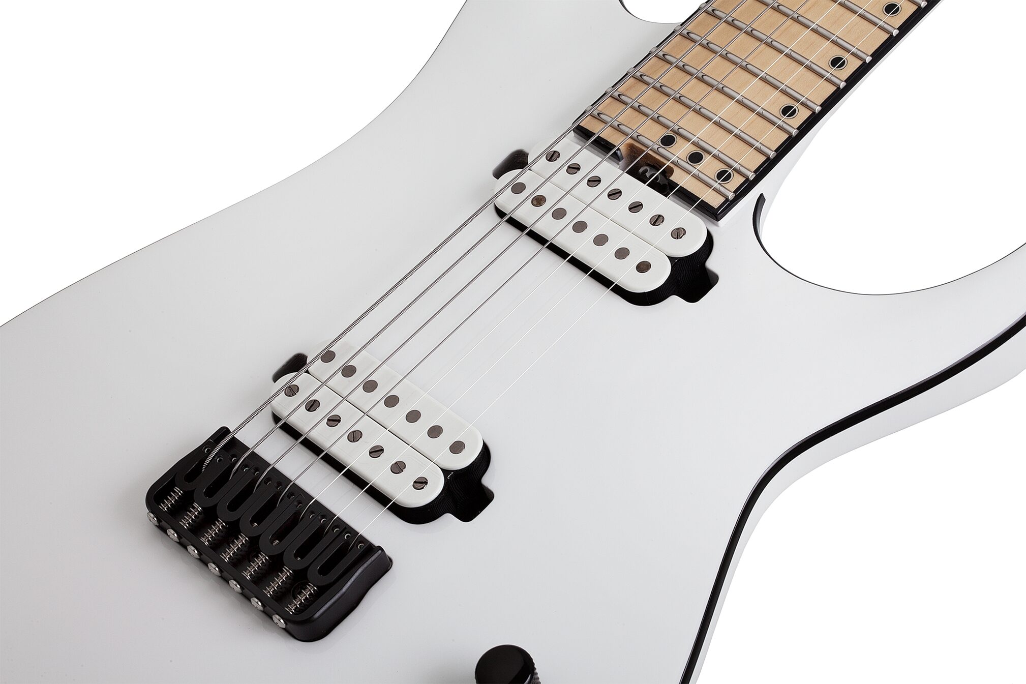 Schecter Keith Merrow KM-7 MKIII Hybrid Electric Guitar, 7-String, Action Position Back