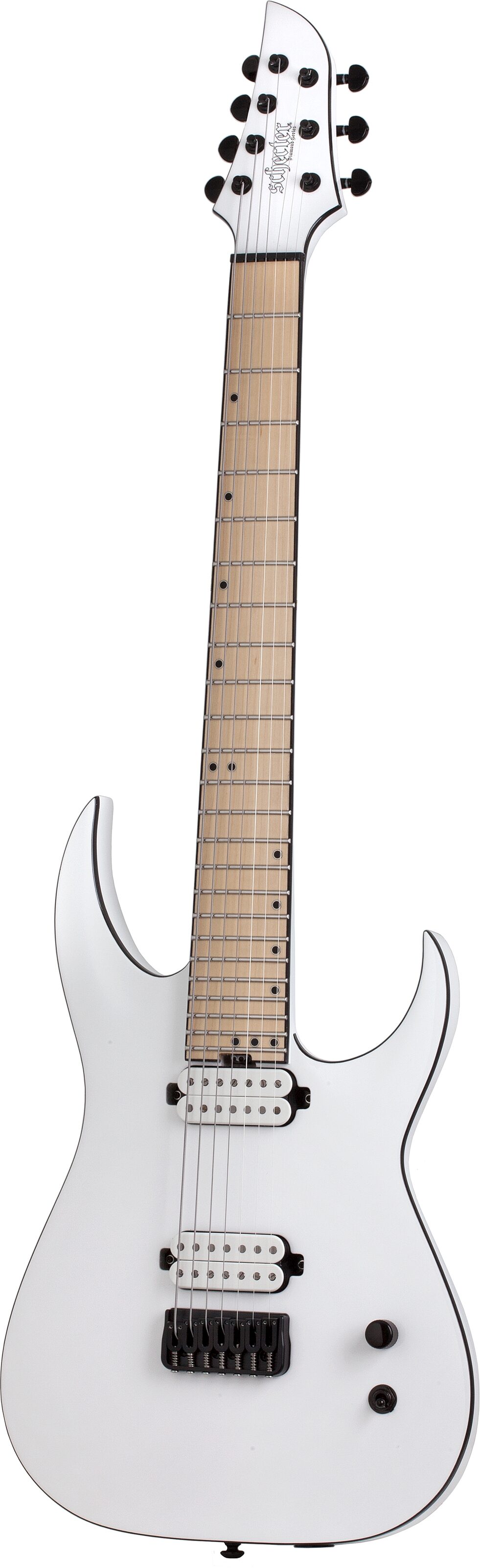Schecter Keith Merrow KM-7 MKIII Hybrid Electric Guitar, 7-String, Action Position Back
