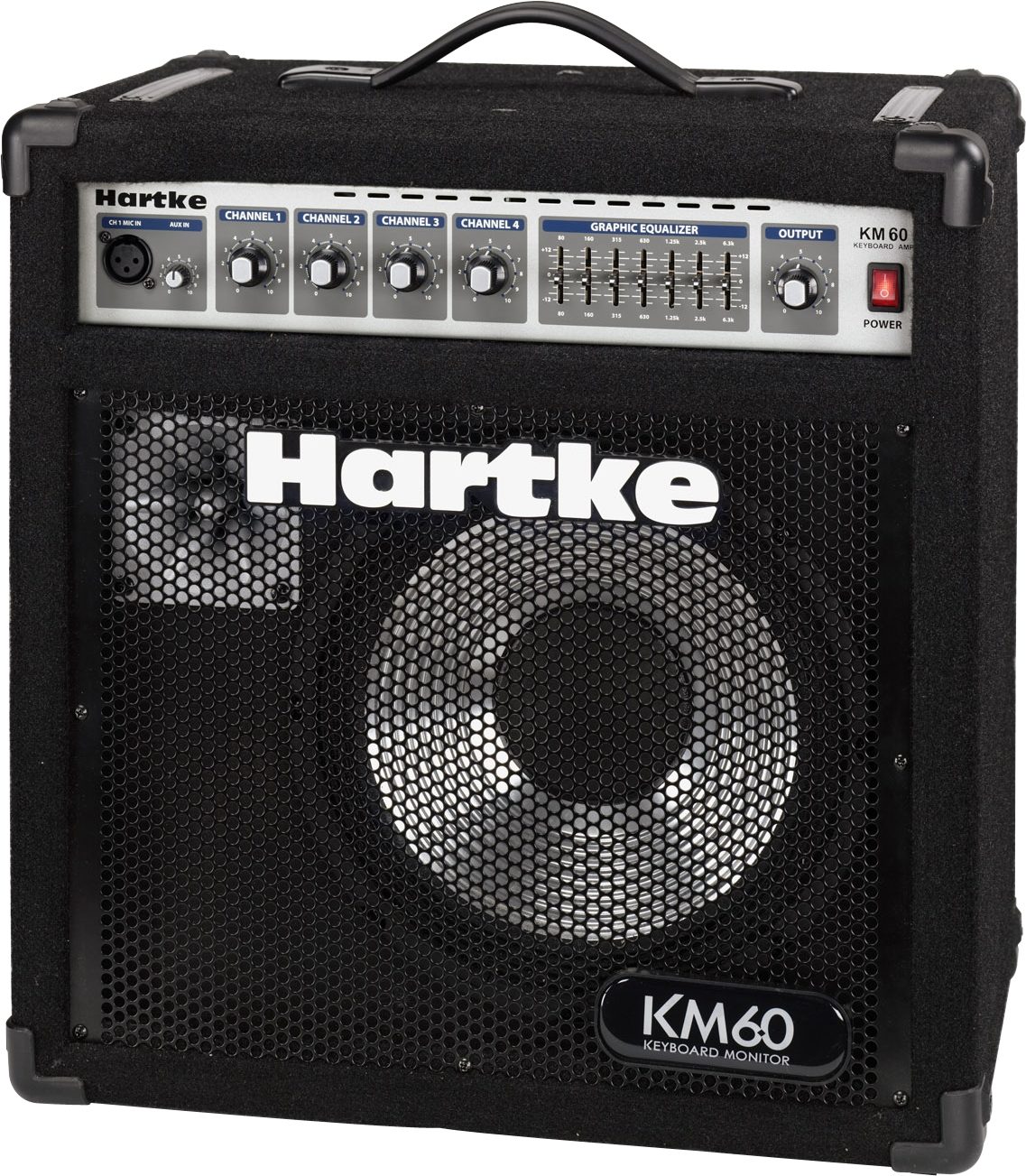 Hartke KM60 Keyboard Amplifier (60 Watts, 1x10"), Main