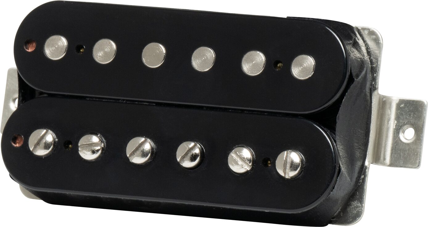 Kramer Eruption Treble Humbucker Pickup, Double Black, Action Position Back