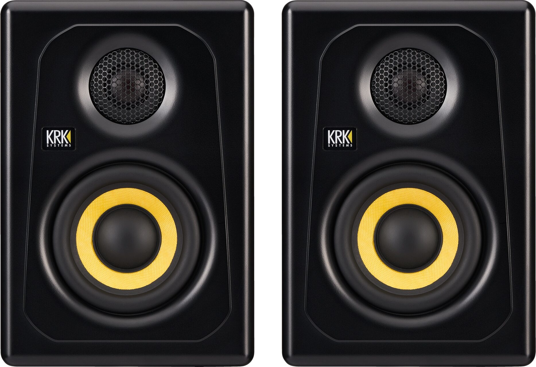 KRK Kreate 3 Powered Studio Monitors Pair, Pair, Action Position Back