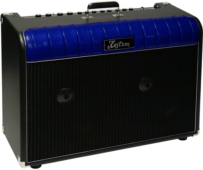 Kustom 72 Coupe Guitar Combo Amplifier (72 Watt, 2x12 in.), Blue