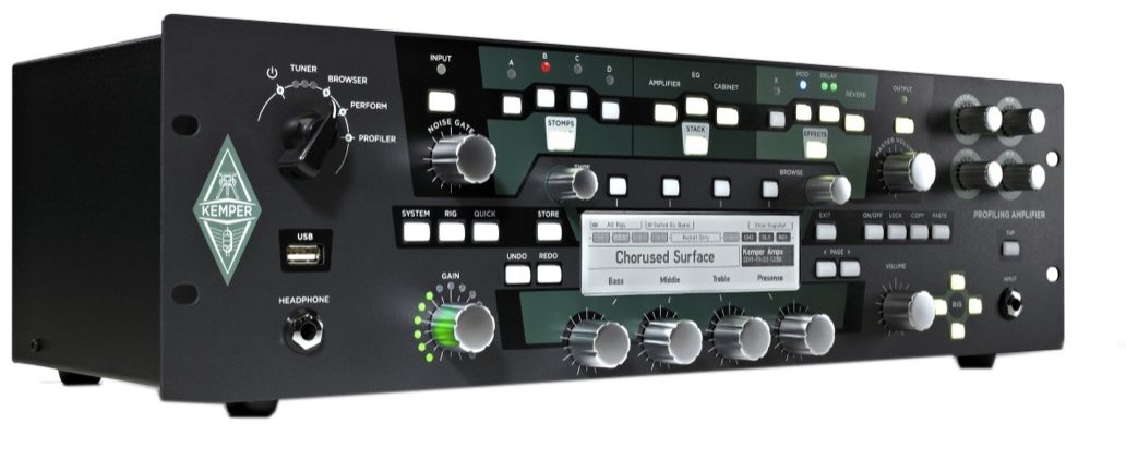 Kemper Profiler PowerRack Modeling Rack Amplifier Head (600 Watts)