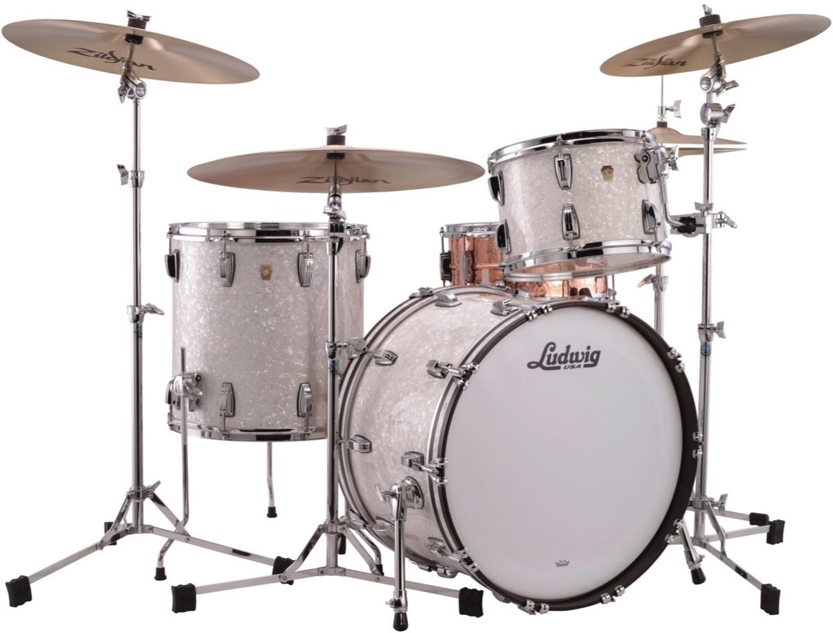 Ludwig Classic Maple FAB 3 Drum Shell Kit, 3-Piece, Main