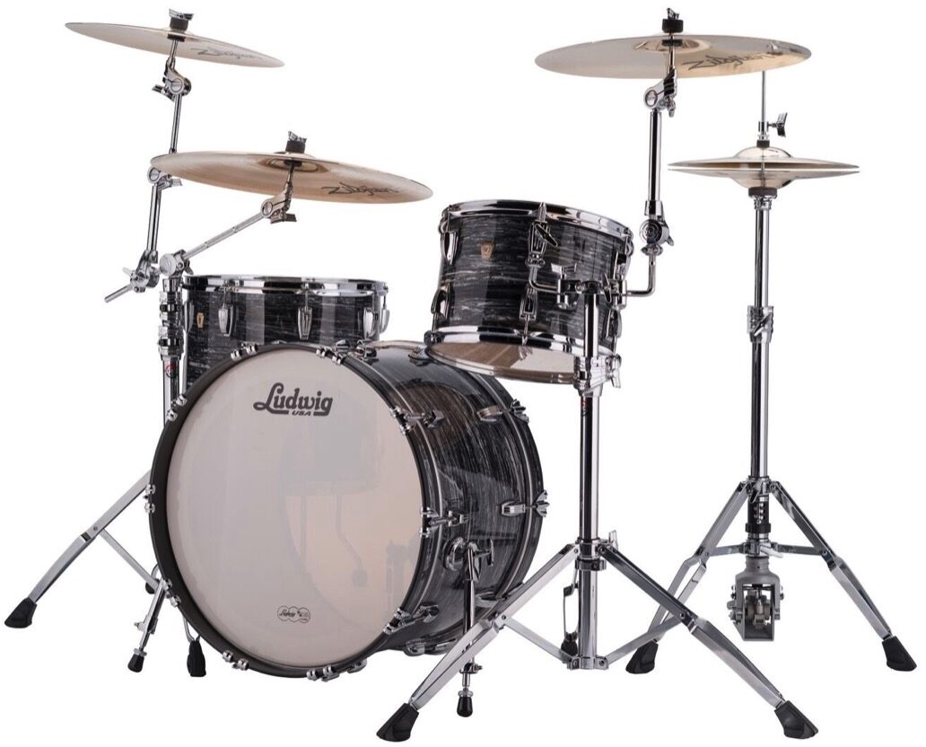 Ludwig Classic Maple FAB 3 Drum Shell Kit, 3-Piece, main