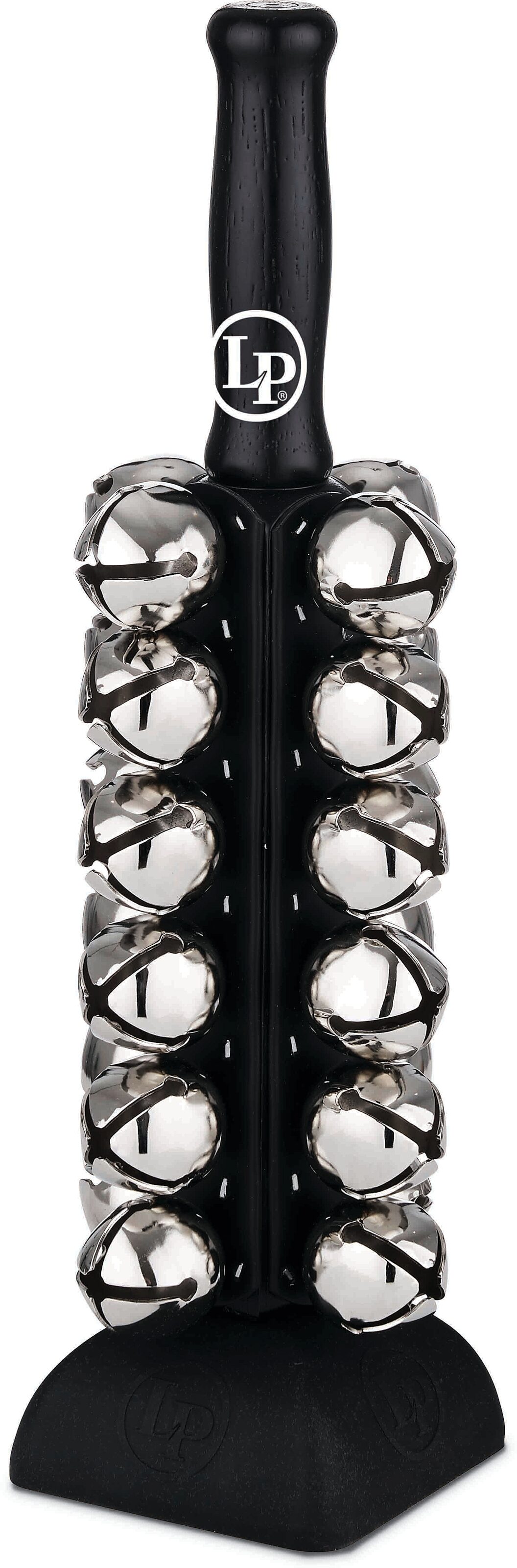 Latin Percussion Deluxe Sleigh Bells, Action Position Back