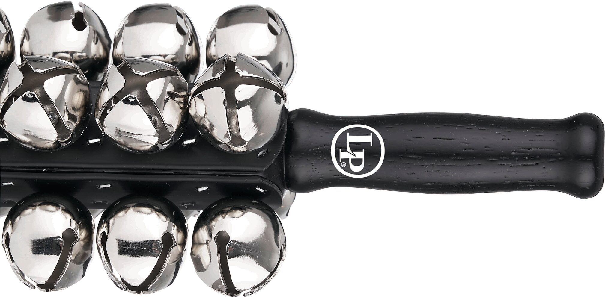 Latin Percussion Deluxe Sleigh Bells, Action Position Back