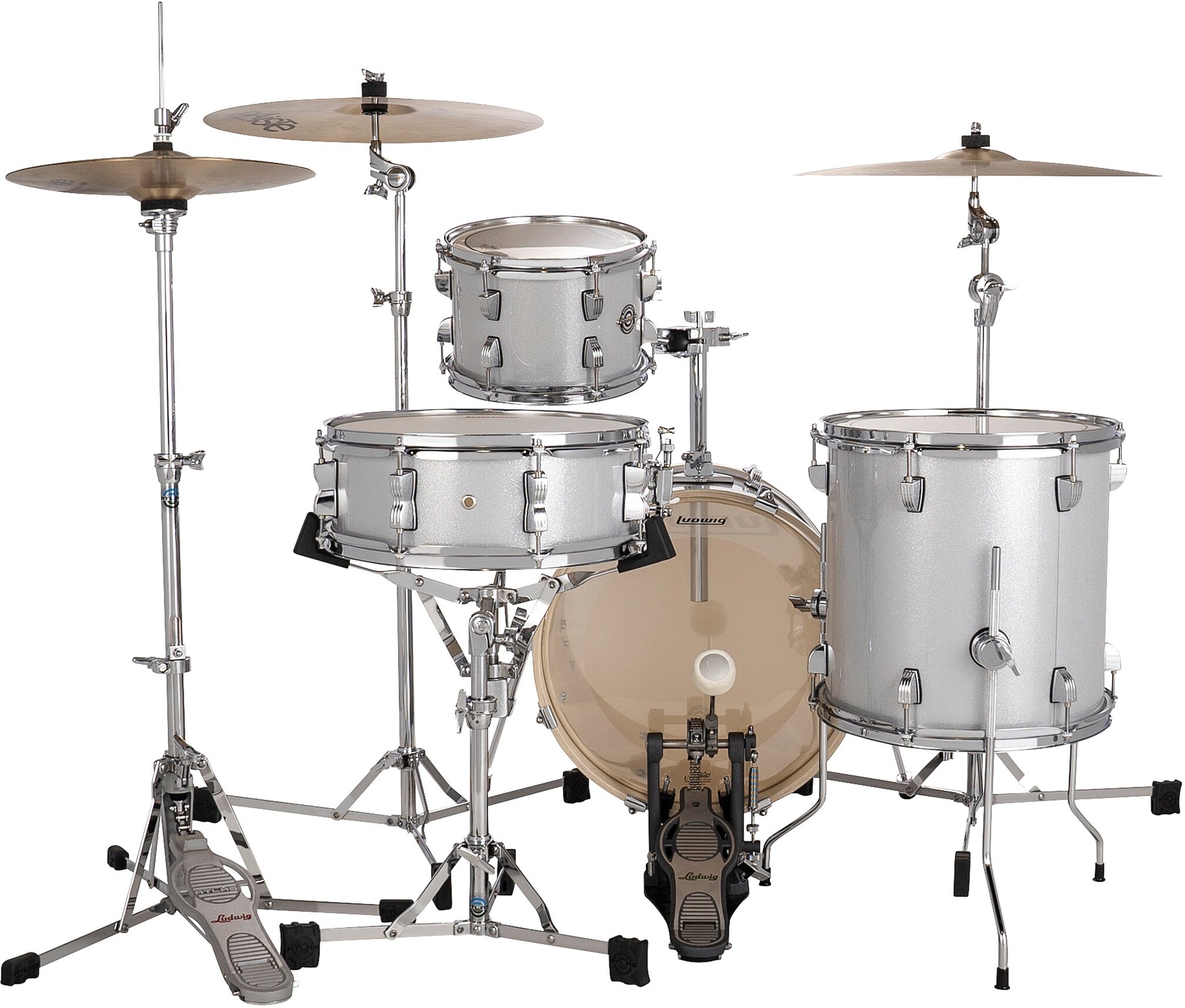 Ludwig LC279 Breakbeats Drum Shell Kit, 4-Piece, Action Position Back