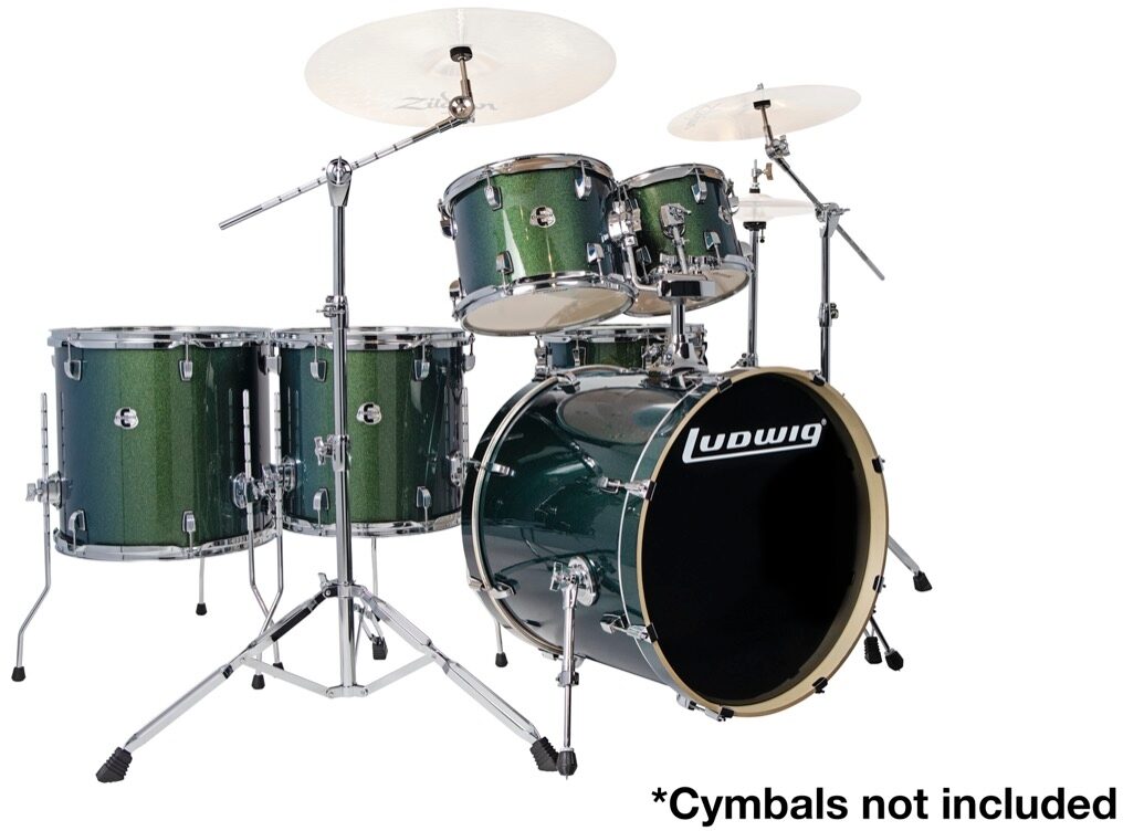 Ludwig Element Evolution LCEE6220 Drum Kit (6-Piece), view