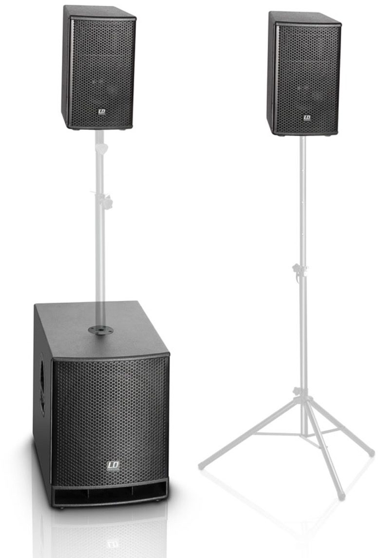 LD Systems Dave 18 G3 Compact Powered PA System, View 2
