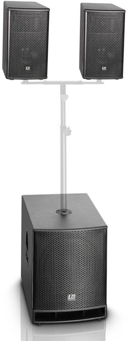 LD Systems Dave 18 G3 Compact Powered PA System, View 11