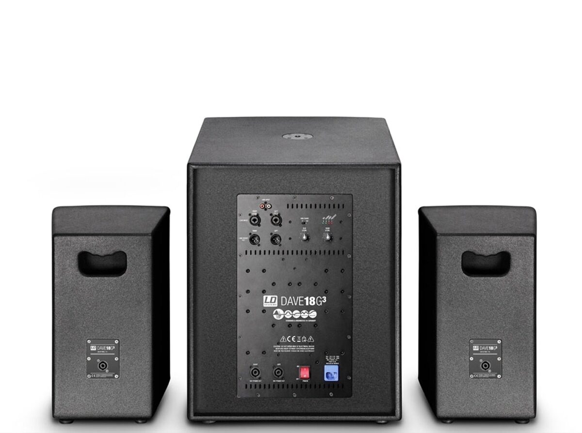LD Systems Dave 18 G3 Compact Powered PA System, View 9