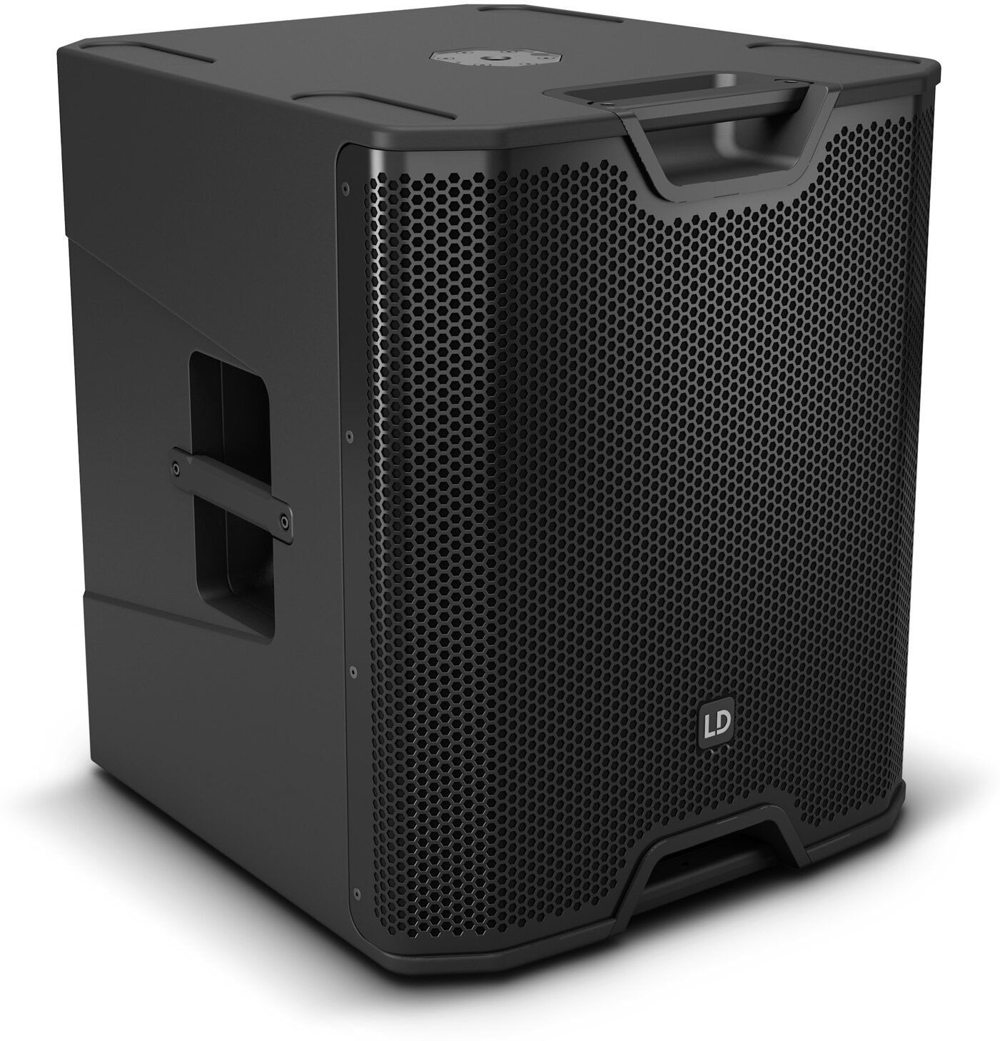 LD Systems ICOA SUB15A Powered Subwoofer, Main with all components Front