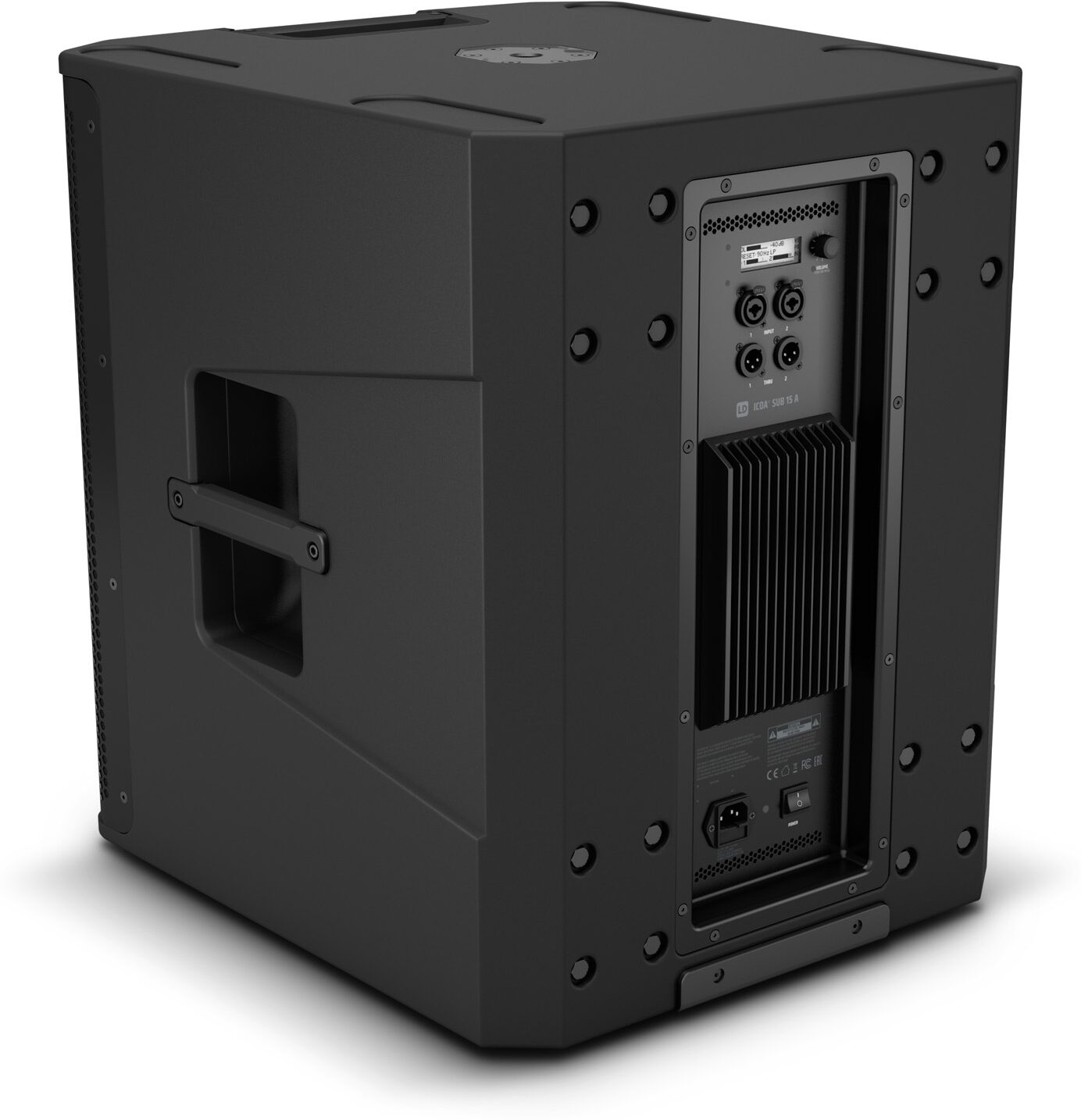 LD Systems ICOA SUB15A Powered Subwoofer, Action Position Back