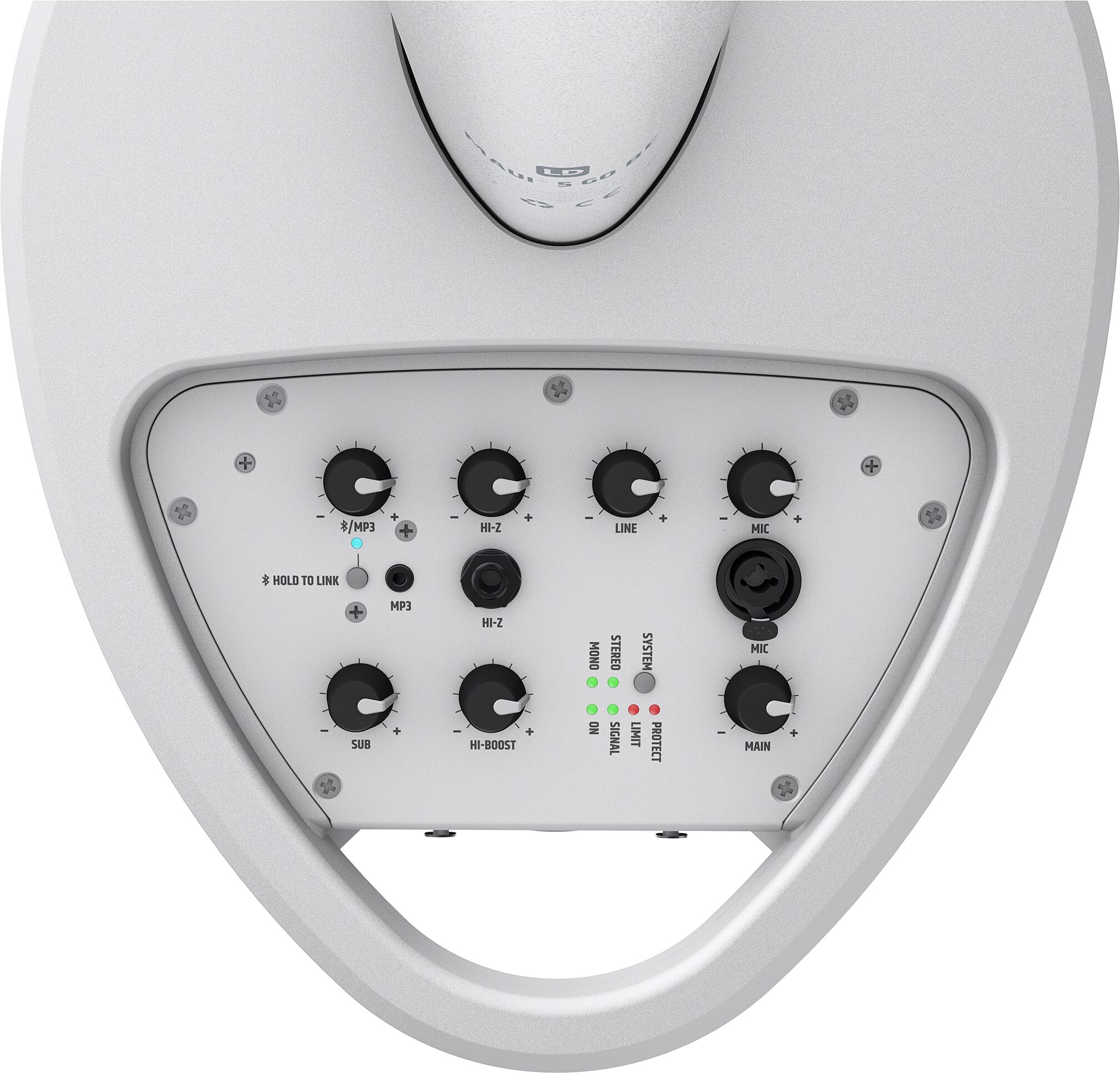 LD Systems Maui 5 GO 100 Portable Battery-Powered PA System, Action Position Back