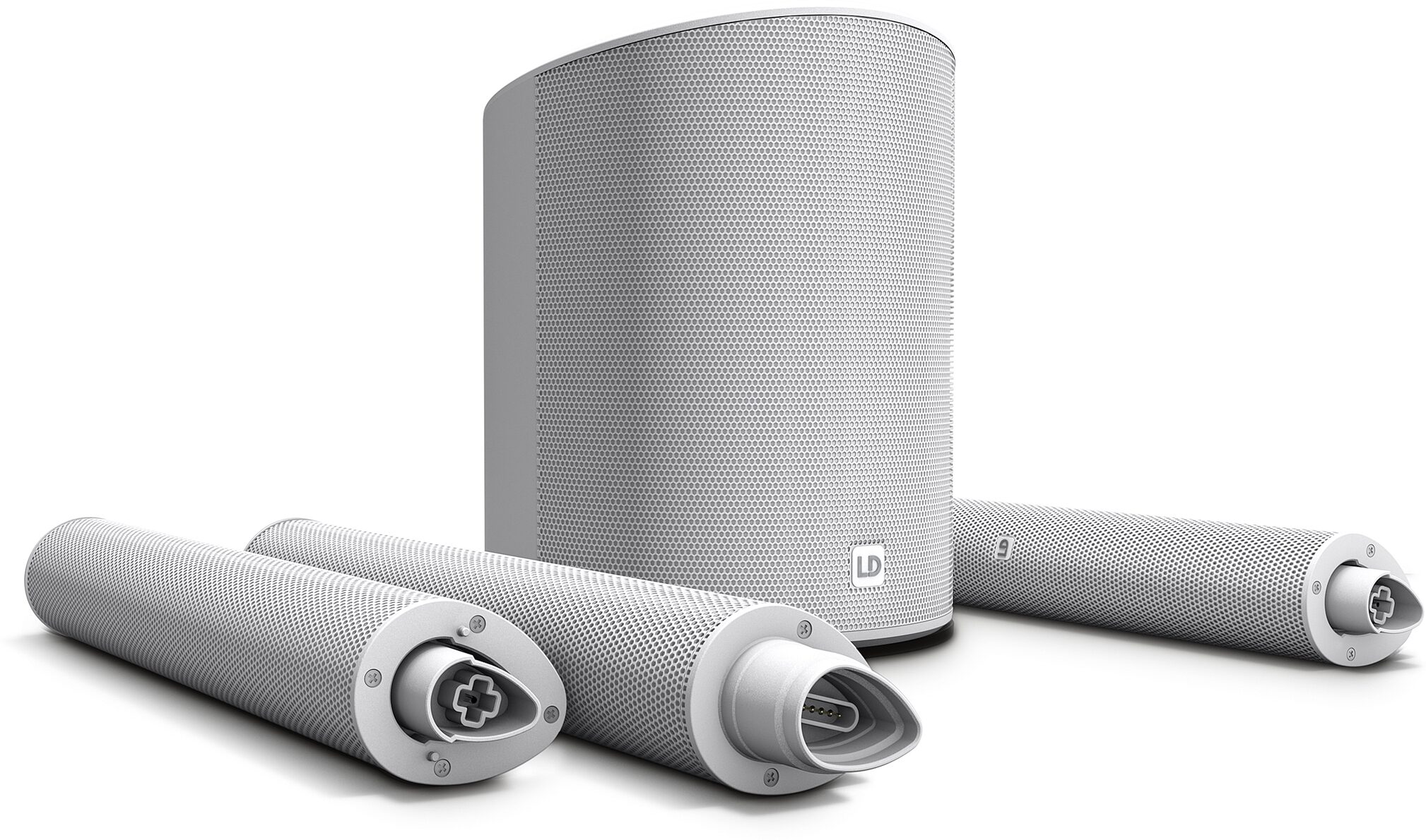 LD Systems Maui 5 GO 100 Portable Battery-Powered PA System, Action Position Back