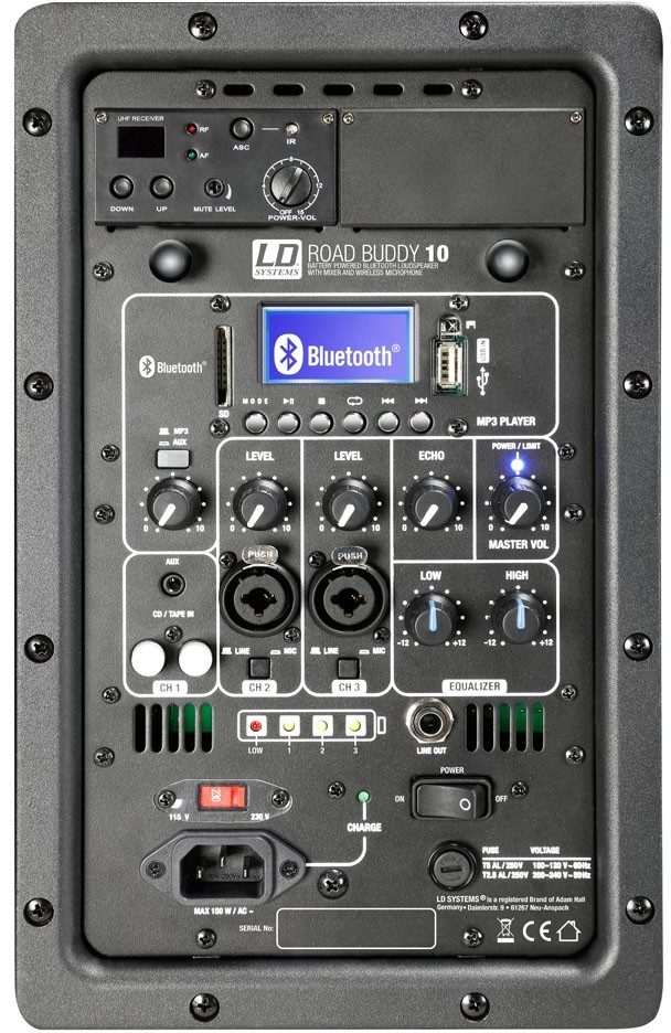 LD Systems RoadBuddy 10 B5 Battery-Powered Portable PA System, View