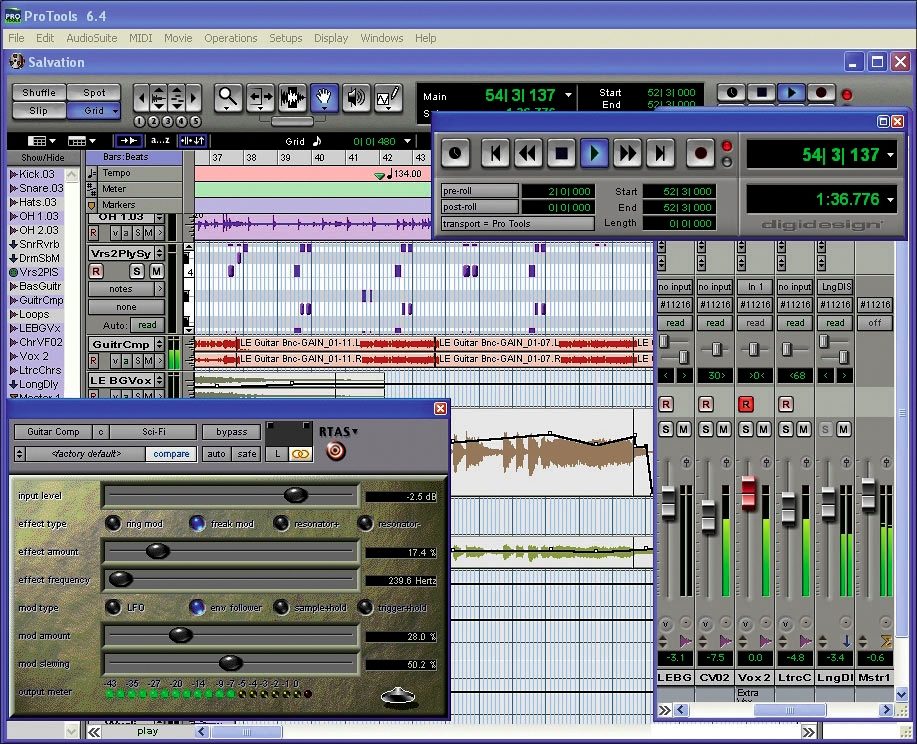 Digidesign Digi 002 LE FireWire Music Production System | zZounds