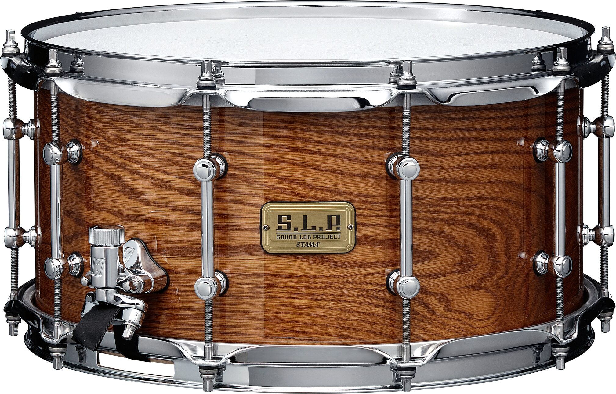 Tama SLP Snare G-Maple Snare Drum, Action Position Back