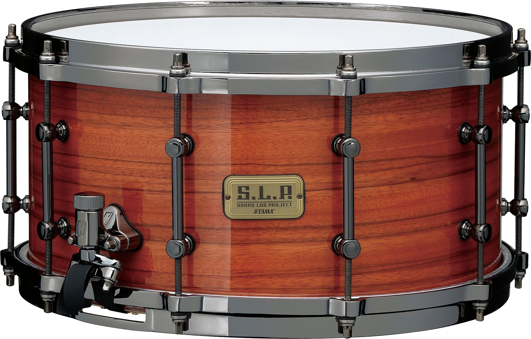Tama SLP Snare G-Maple Snare Drum, Action Position Back
