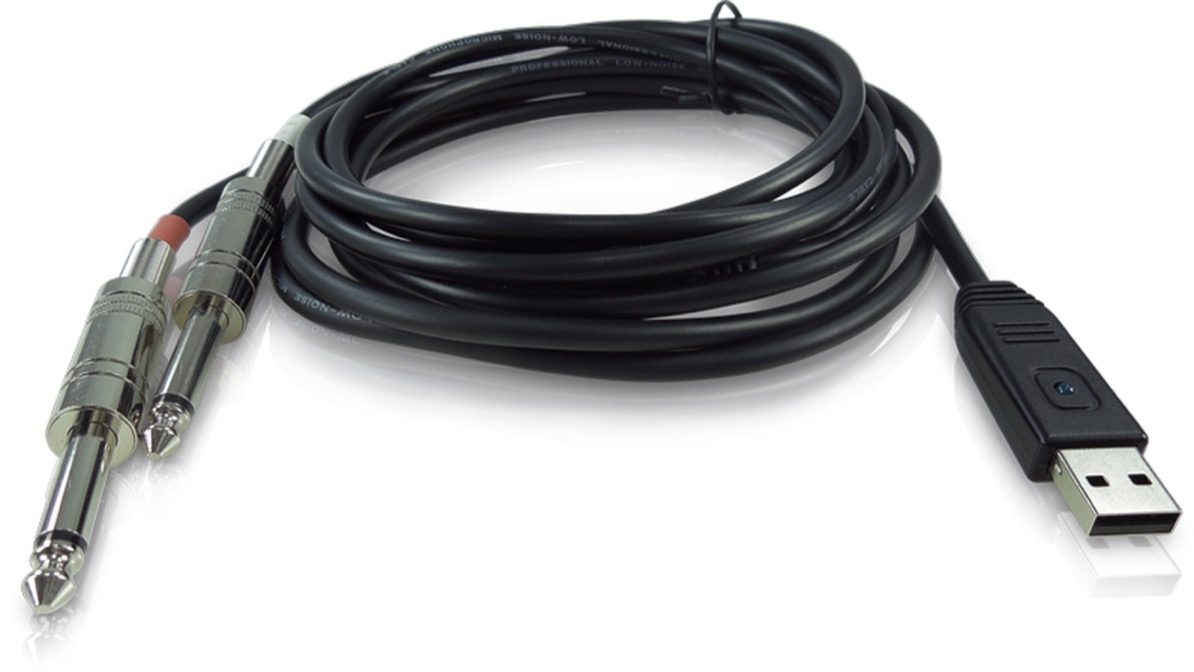 Behringer Line 2 TS 1/4" to USB Interface Cable, View 2