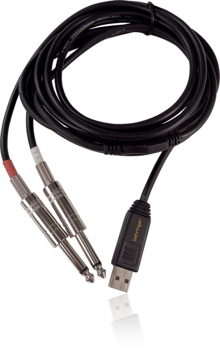 Behringer Line 2 TS 1/4" to USB Interface Cable, View 3
