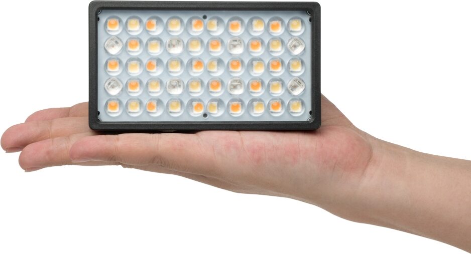 NanLite LitoLite 5C RGBWW Mini LED Light Panel, Action Position Front