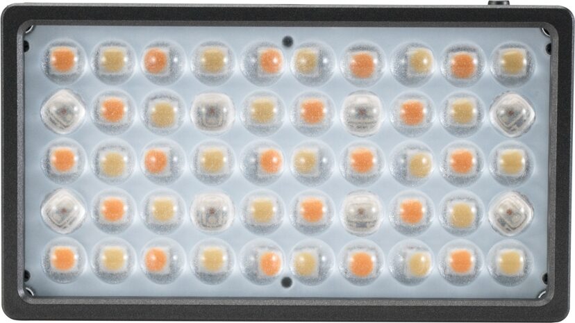 NanLite LitoLite 5C RGBWW Mini LED Light Panel, Action Position Front
