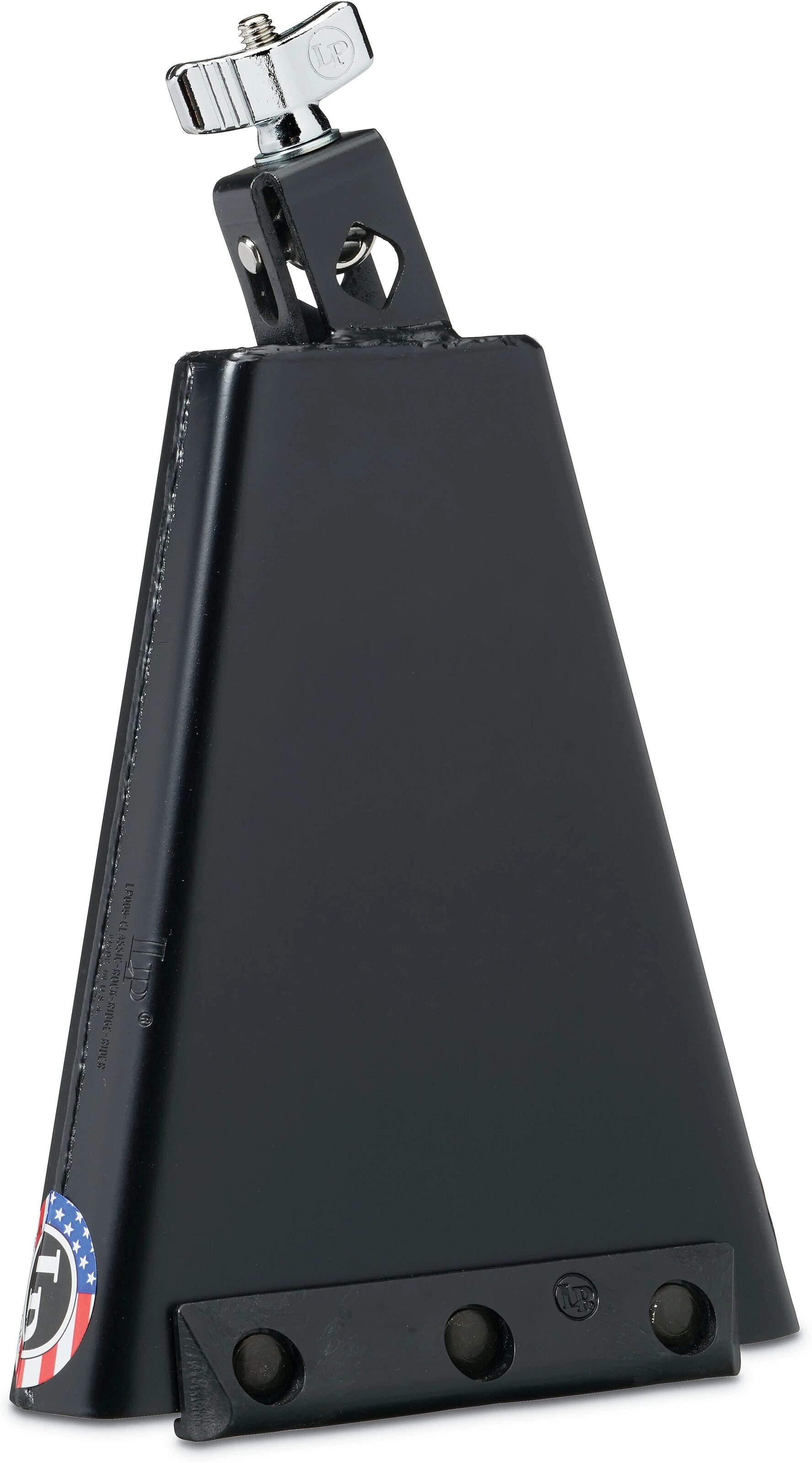 Latin Percussion 009N Ridge Rider Classic Cowbell, New, Action Position Back