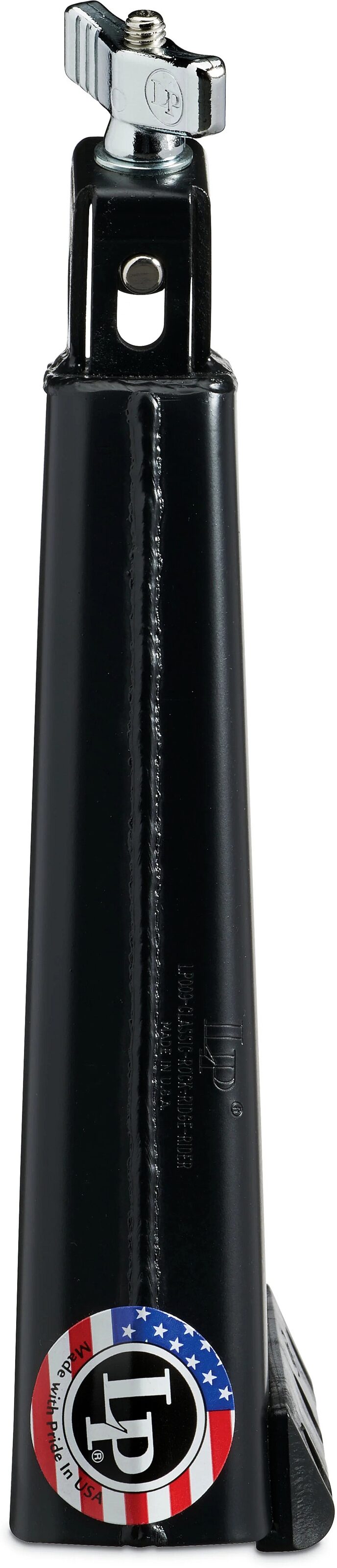 Latin Percussion 009N Ridge Rider Classic Cowbell, New, Action Position Back