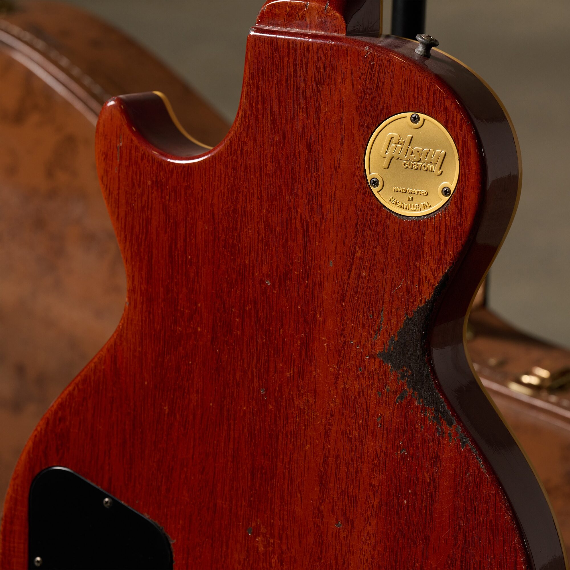 Gibson Custom Shop 1959 Murphy Lab Les Paul Electric Guitar, Brazilian Rosewood Fingerboard (with Case), Action Position Back